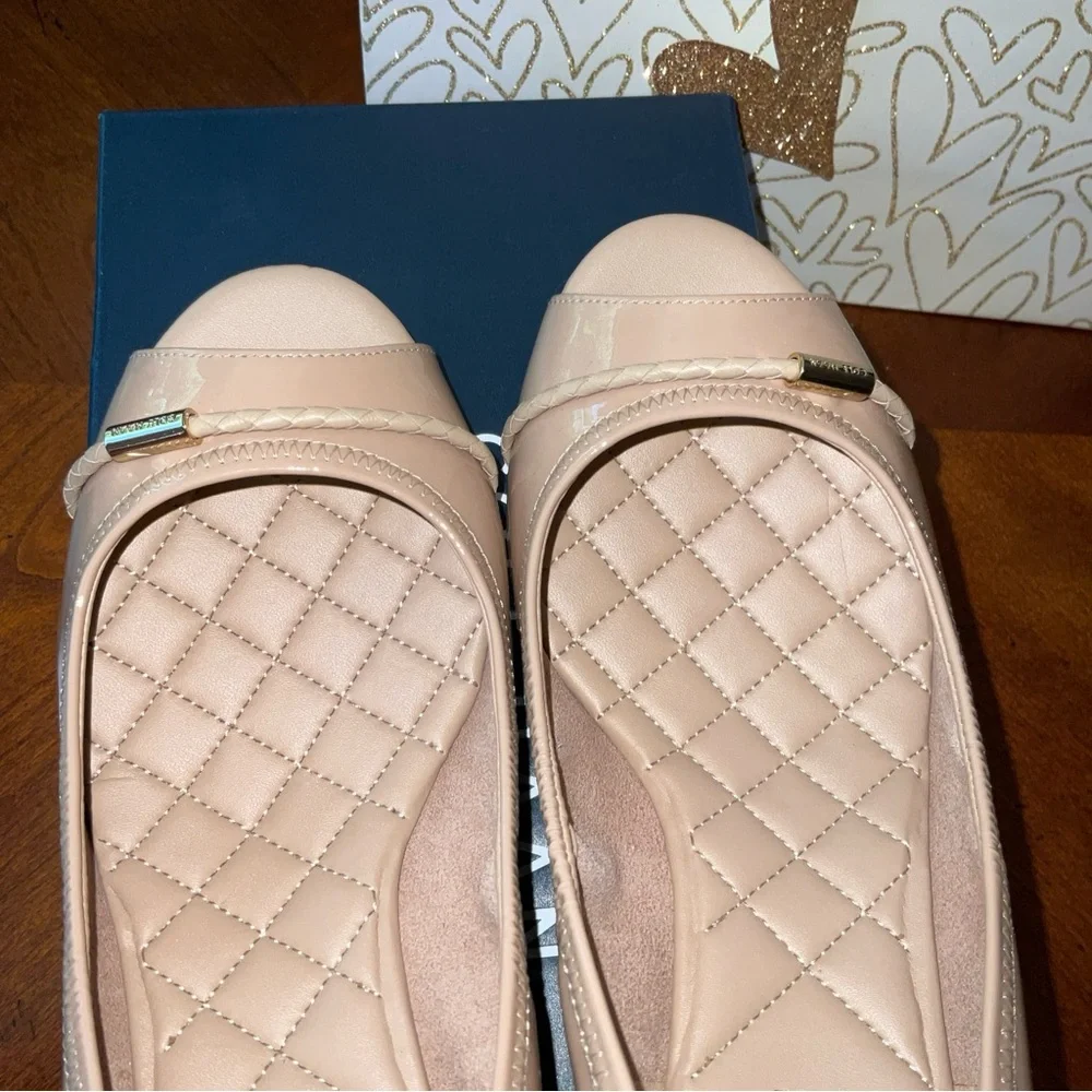 Women's Cole Haan Emory Wedge Brd 40 II Maple Sugar (nude)  Size 5 W09538 NWT